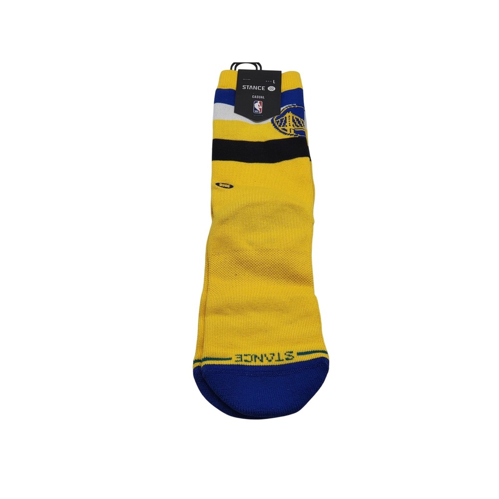 Stance NBA Golden State Warriors‎ Crew Socks Mens Size Large Casual
